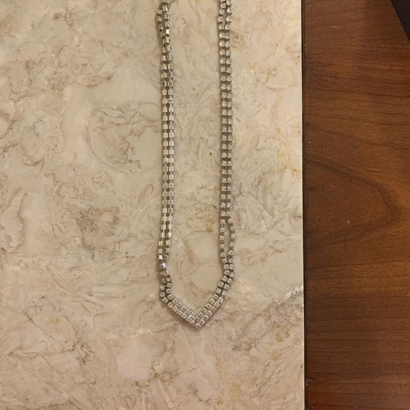 Rhinestone necklace - Picture 2 of 2
